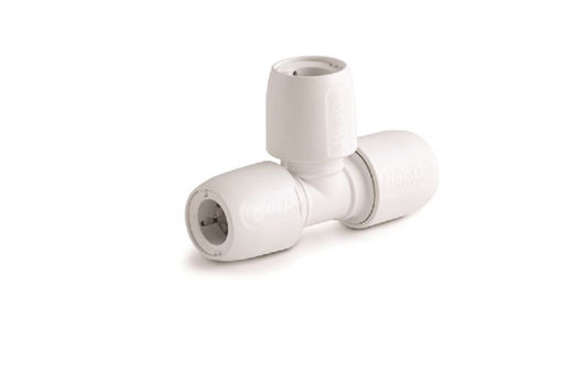 Picture of HD10/15W Hep2O 15mm Equal Tee - White