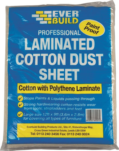 Picture of Laminated Dust Sheet 12"x9"