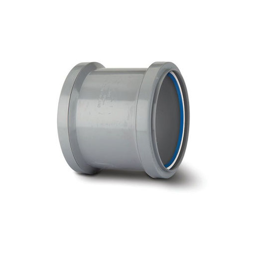 Picture of Polypipe Soil  4" Double Socket - Grey