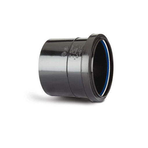 Picture of Polypipe Soil  4" Single Socket - Black