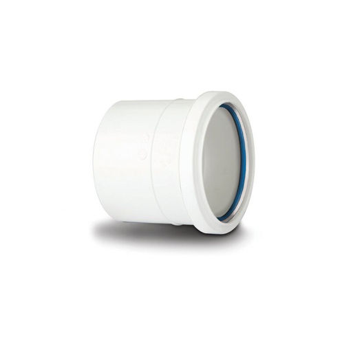 Picture of Polypipe Soil  4" Single Socket - White
