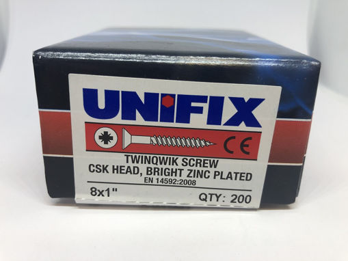 Picture of Pozi Twinfast Screws 8 x 1"