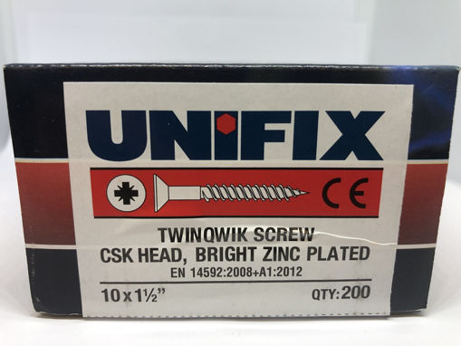 Picture of Pozi Twinfast Screws 10 x 1 1/2" 