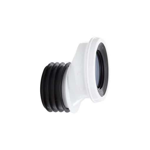 Picture of Polypipe Kwikfit Offset 40mm Pan Connector - White