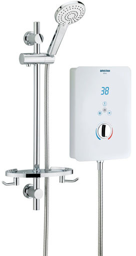 Bristan Bliss Electric Shower 8.5kW White