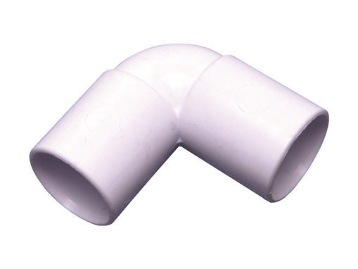 Picture of Osma Solvent Overflow 21.5mm 90deg Bend White