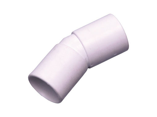 Picture of Osma Solvent Overflow 21.5mm 45deg Bend White