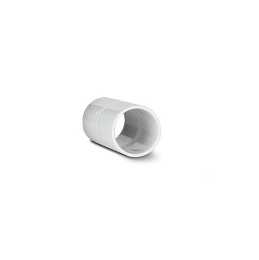 Picture of Polypipe ABS 19mm Overflow Straight Connector - White