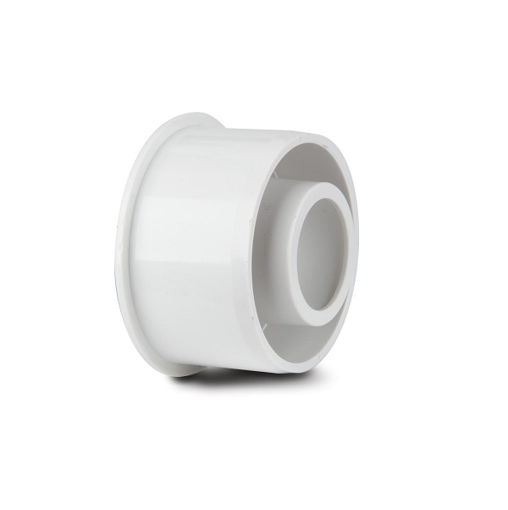 Picture of Polypipe ABS 32mm x 19mm Overflow Reducer - White