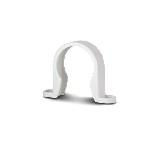 Picture of Polypipe ABS 32mm Pipe Clip - White