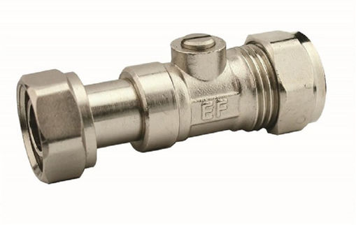 Picture of 15mm x 1/2" Straight Service Valve