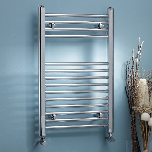 Picture of Kartell 500mm x 800mm (22MM) CP Straight Towel Rail