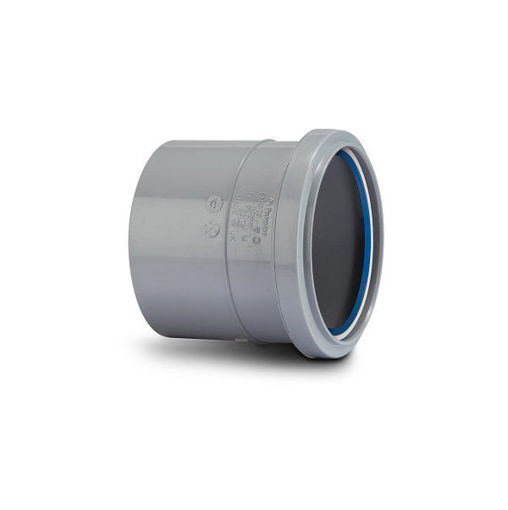 Picture of Polypipe Soil  4" Single Socket - Grey