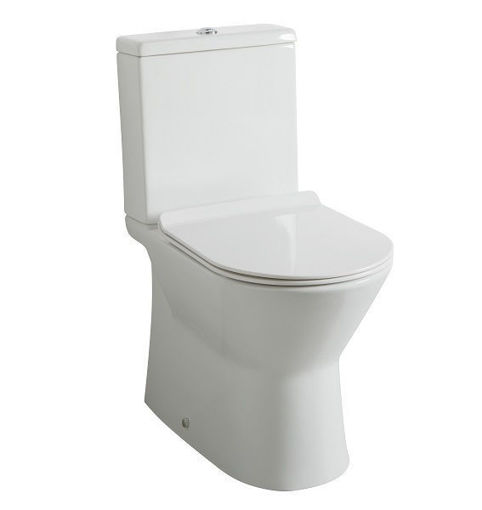 Picture of Ellon Open Back Complete WC Pack With Soft Close Seat (ALL20120/ALL20620/ALL20220)