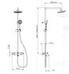Picture of Stroma Thermostatic Bath Shower Mixer and Rain Shower Pack