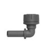 Polypipe Polyplumb 10mm Spigot 90 Degree Elbow - Grey