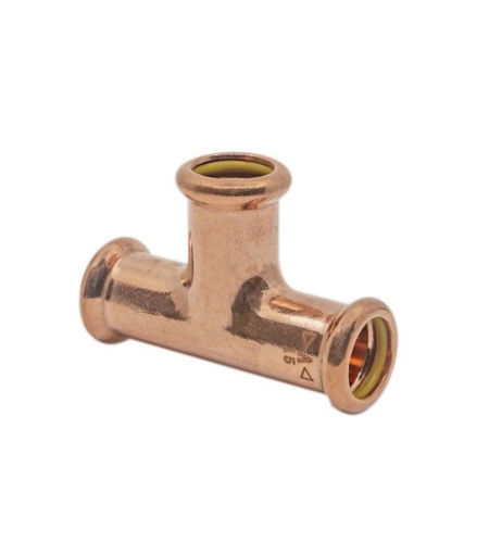 Masterflow GAS Pressfit Copper Equal Tee - 15mm