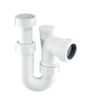 McAlpine Adjustable Inlet Tubular Swivel Anti-Syphon ‘P’ Trap ASC10V