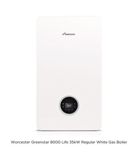 Worcester Greenstar 8000 Life 35kW Regular White Gas Boiler