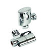 Aspen Radiator Valve Angled 15mm (Pair)