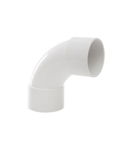 Polypipe ABS 32mm 90 Degree Swept Bend - White