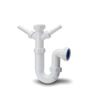 Polypipe 40mm Washing Machine Trap Double Spigot
