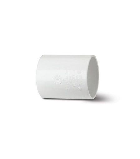 Polypipe ABS 32mm Straight Connector - White