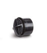 Polypipe ABS 40mm Screwed Access Plug - Black