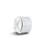 Polypipe ABS 50mm Screwed Access Plug - White