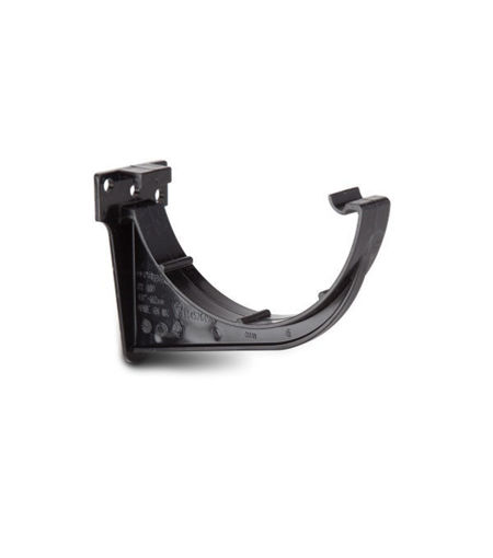 Polypipe Half Round Gutter Facia Bracket - Black