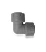 Polypipe Polyplumb 22mm 90 Degree Elbow - Grey