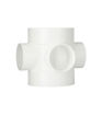 Polypipe Soil  4" Short Boss Pipe Double Socket - White