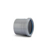 Polypipe Soil  4" Single Socket - Grey