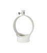 Polypipe Soil  4" Strap On Boss Pipe - White