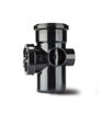 Polypipe Soil 4" Access Pipe Single Socket - Black