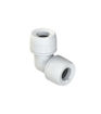 Polypipe New Enhanced Polyplumb 22mm Equal Elbow - White