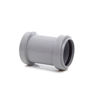 Polypipe Pushfit 40mm Straight Connector - Grey