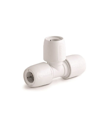 HD10/15W Hep2O 15mm Equal Tee - White