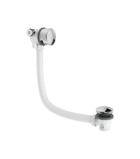 Inf Storm Bath Overflow Filler with Click Clack Waste Chrome