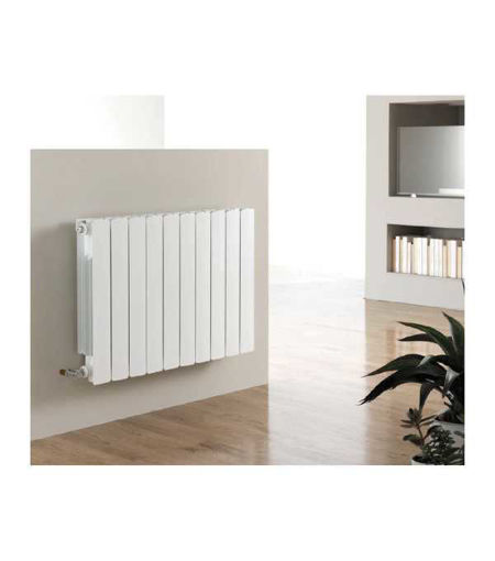 Kartell Vermont Designer Radiator 570mm x 800mm - White - Horizontal