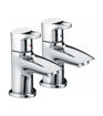 Bristan Capri Pair Of Chrome Basin Taps CAP 1/2 C