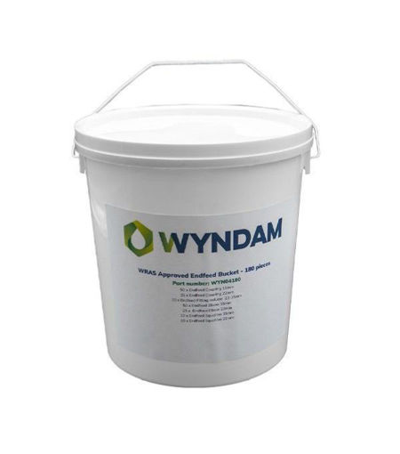 Wyndam End Feed Fitting Bucket 180 Pieces