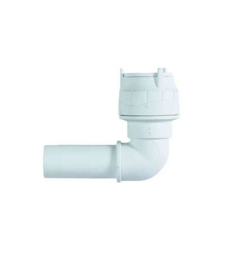 Polypipe 22mm Polyfit Spigot Elbow White