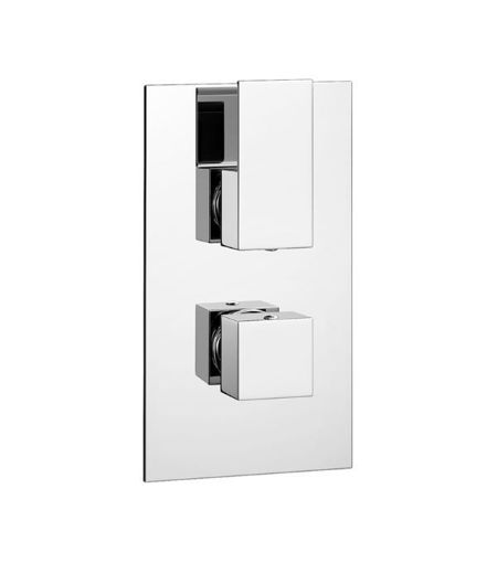 Element, concealed thermostatic shower valve+diverter