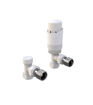 Design Twin Pack TRV, White, Angled