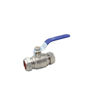 35mm LEVER BALL VALVE BLUE