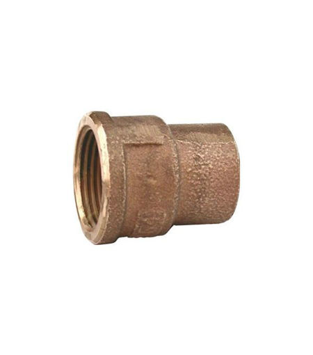 SOLDER RING 15mm x 1/2" STRAIGHT CONNECTOR FEMALE IRON